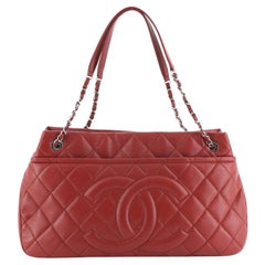 Chanel Timeless CC Soft Tote Quilted Caviar Large