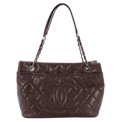 Chanel Timeless CC Soft Tote Quilted Caviar Large
