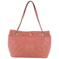 Chanel Timeless CC Soft Tote Quilted Caviar Large