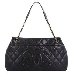 Chanel Timeless CC Soft Tote Quilted Caviar Large
