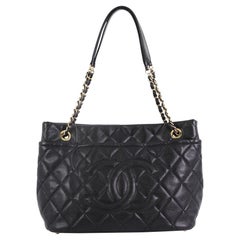Chanel Timeless CC Soft Tote Quilted Caviar Large