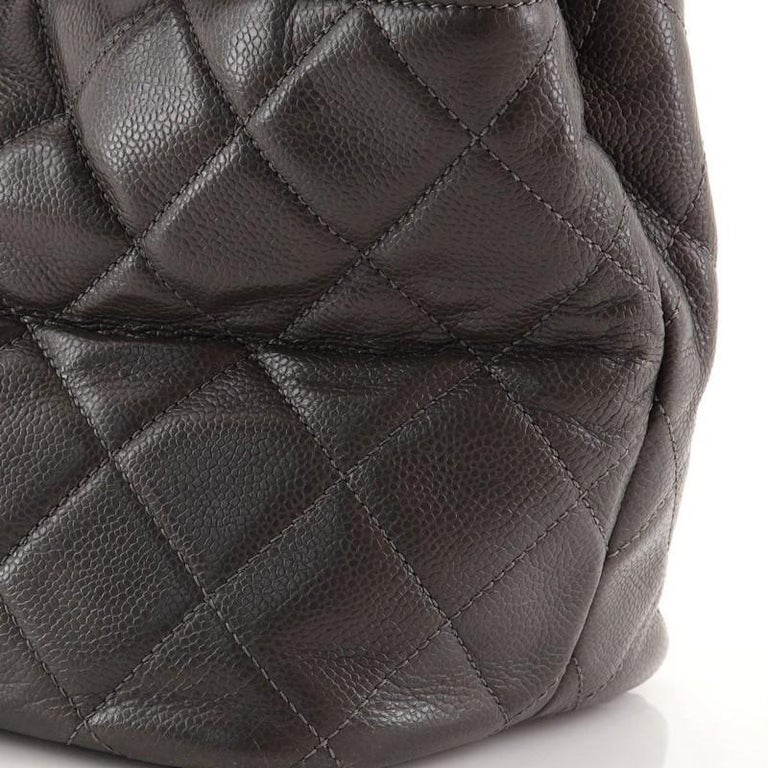 Chanel Timeless CC Expandable Tote Quilted Caviar Medium at 1stDibs