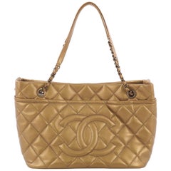 Chanel Timeless CC Soft Tote Quilted Caviar Medium