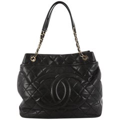 Chanel Timeless CC Soft Tote Quilted Caviar XL