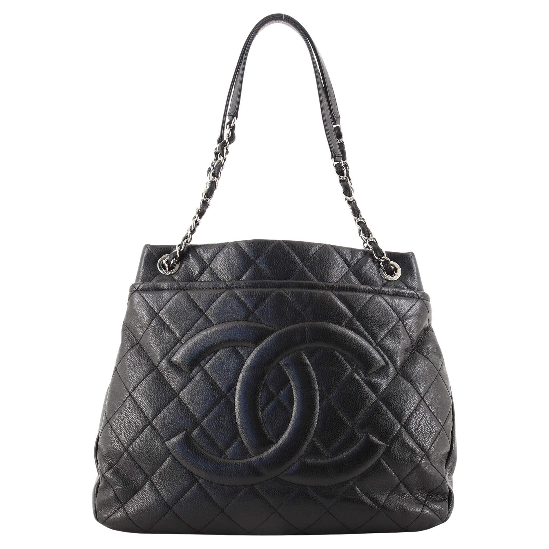Chanel Timeless CC Soft Tote Quilted Caviar XL