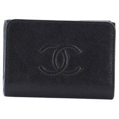 Chanel Timeless CC Trifold Wallet Shiny Aged Calfskin Compact