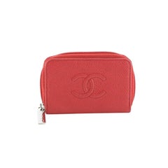 Chanel Timeless CC Zipped Wallet Caviar Compact