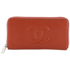 Chanel Micro Chocolate Bar Coco Mark Long Wallet For Sale at 1stDibs