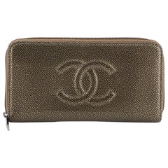 Chanel Long Zipped Wallet - 20 For Sale on 1stDibs  classic long zipped  wallet chanel, chanel long wallet zipper