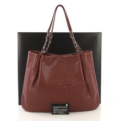 Chanel Timeless Chain Tote Caviar Large