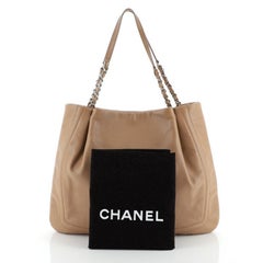 Chanel  Timeless Chain Tote Caviar Large