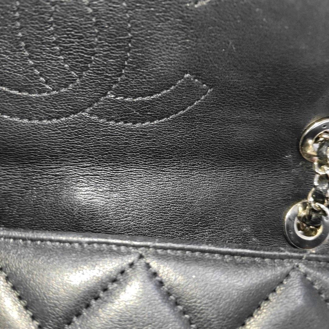 Chanel Timeless Classic Flap Lambskin Plexiglass Quilted Small Cuba Color Black 7