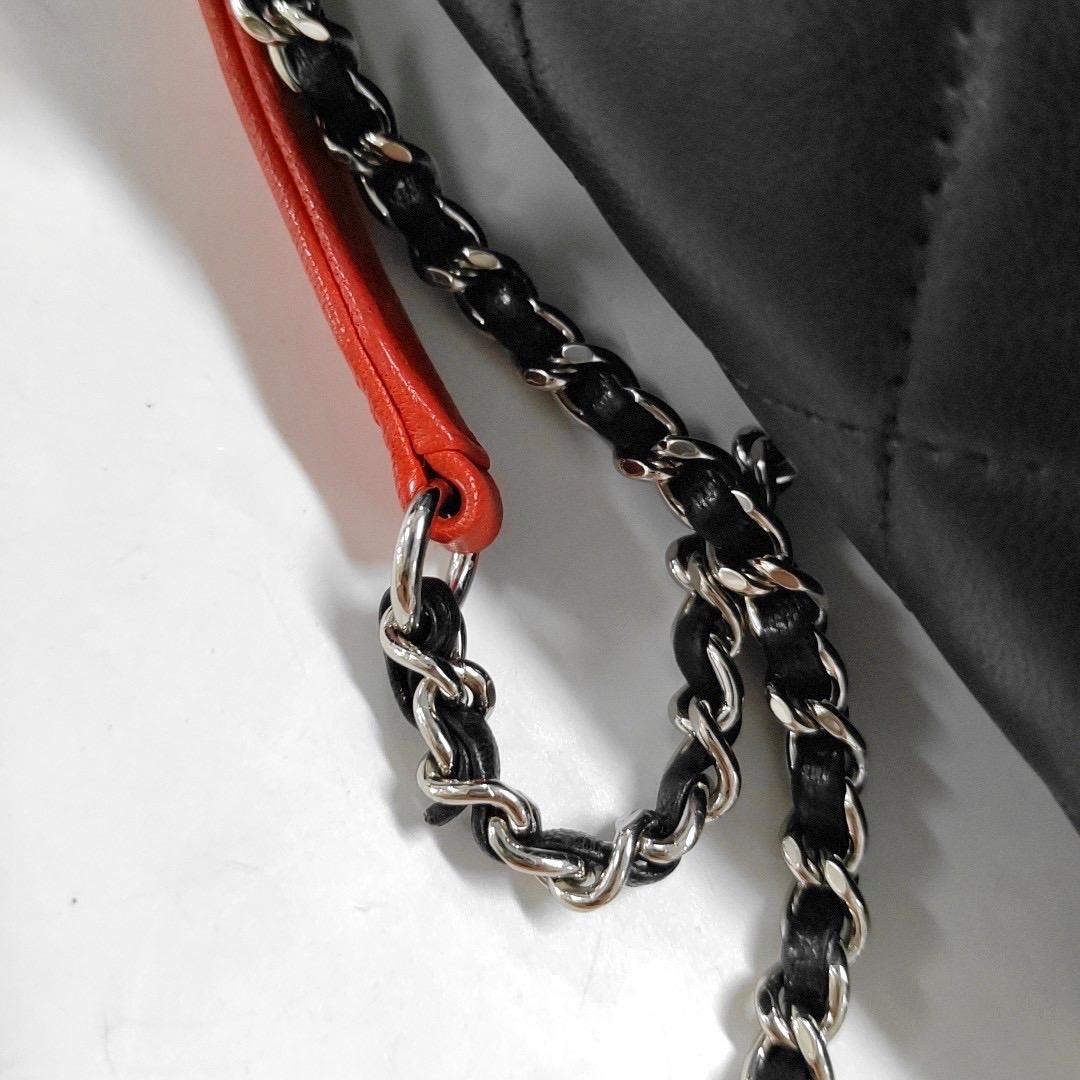 Chanel Timeless Classic Flap Lambskin Plexiglass Quilted Small Cuba Color Black 10