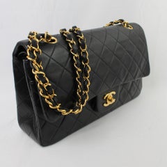 Chanel Timeless Classic Media Nera Oro