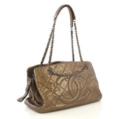 Chanel Timeless Classic Shopping Tote Quilted Caviar Large