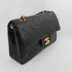 Chanel Timeless Classic Small Black Gold