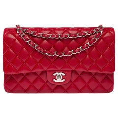 Sac à bandoulière CHANEL Timeless/Classique rouge