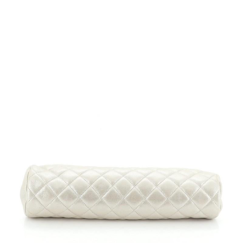 Women's or Men's Chanel Timeless Clutch Iridescent Caviar