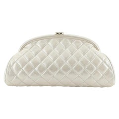 15C Chanel Black Caviar Quilted Timeless Kisslock Clutch Bag – Boutique  Patina