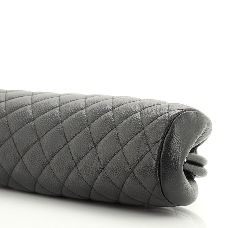 Chanel Timeless Clutch Quilted Caviar 2