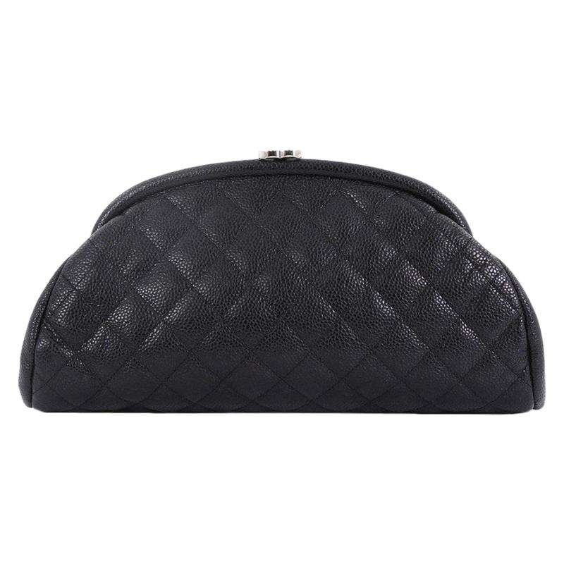 Chanel Timeless Clutch Quilted Caviar
