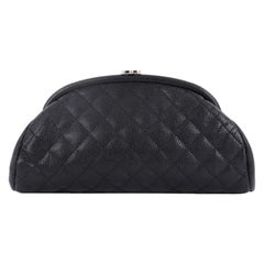Chanel Timeless Clutch Quilted Caviar