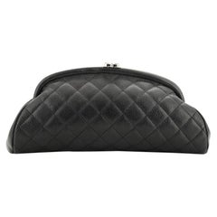 Chanel Timeless Clutch Quilted Caviar
