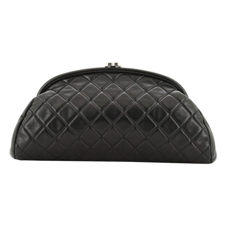 Chanel Timeless Clutch Quilted Lambskin