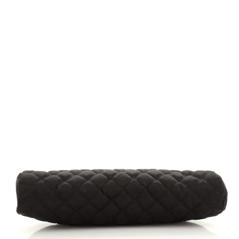 Women's or Men's Chanel Timeless Clutch Quilted Satin