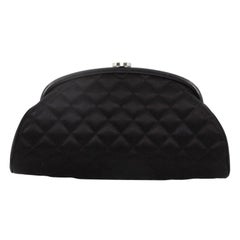 Chanel Timeless Clutch Quilted Satin Chanel Timeless Clutch Quilted Satin