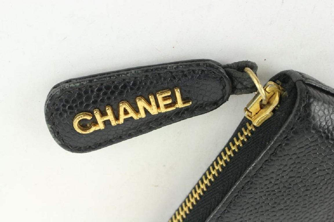 Chanel Timeless Extra Large Black Caviar CC Logo Clutch Document O-Case  1c61 3