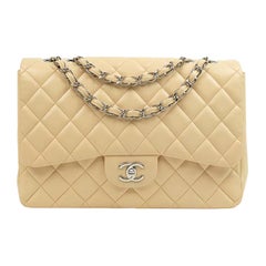 CHANEL, Timeless in beige leather