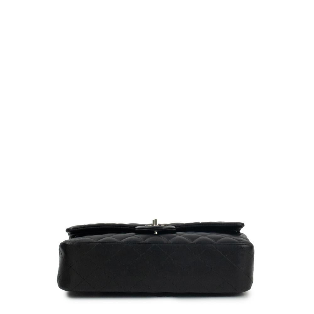 Chanel, Timeless in black leather In Good Condition In Clichy, FR