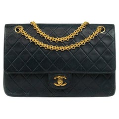CHANEL, Timeless in blue leather