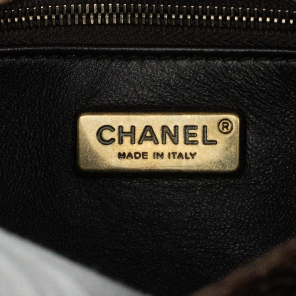 CHANEL, Timeless in brown exotic leather 2