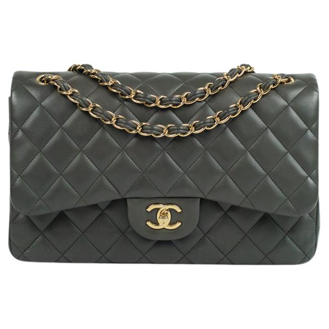 chanel handbolsa green
