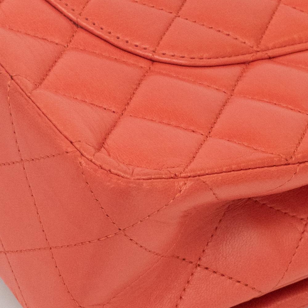 Chanel, Timeless in orange leather 6