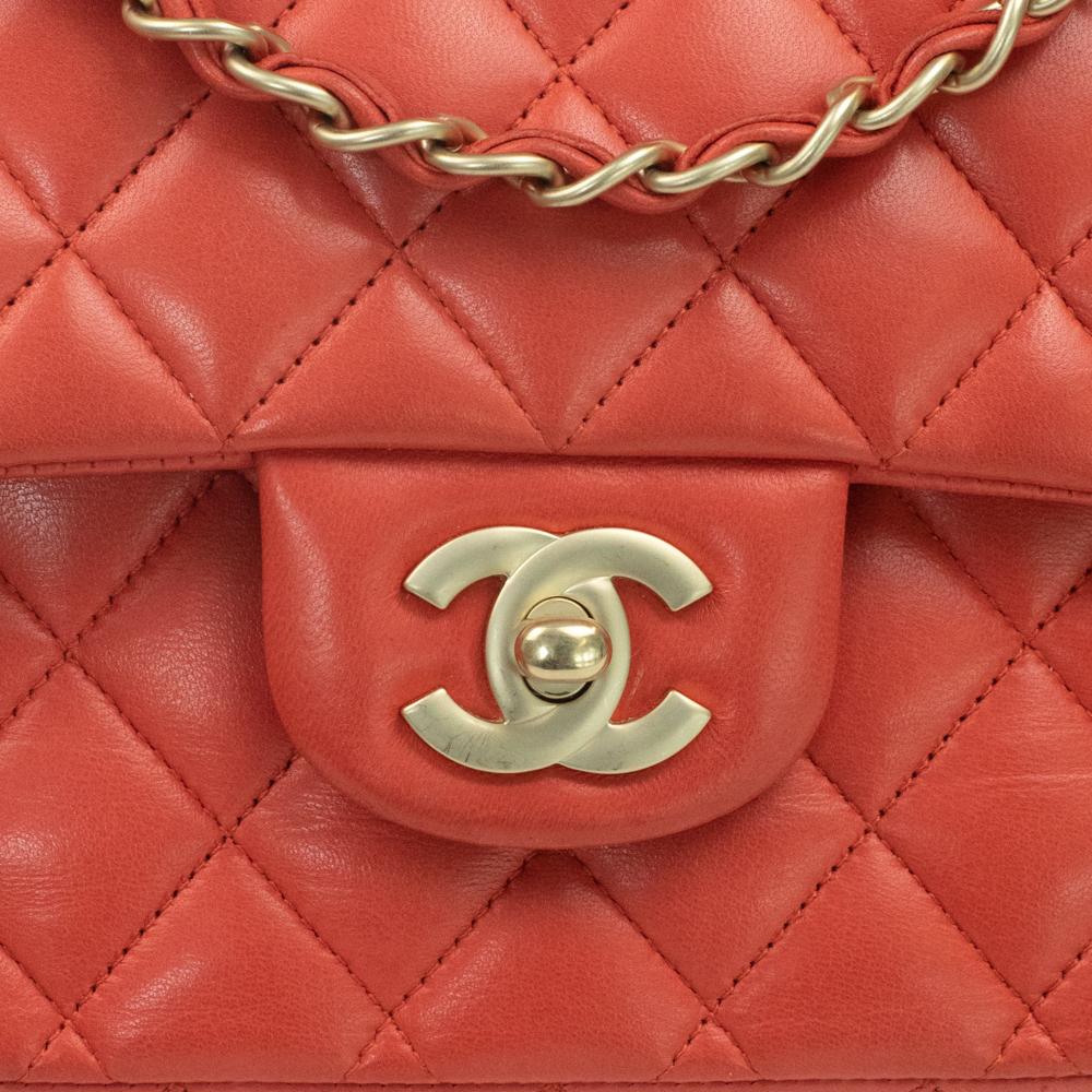 Chanel, Timeless in orange leather 9