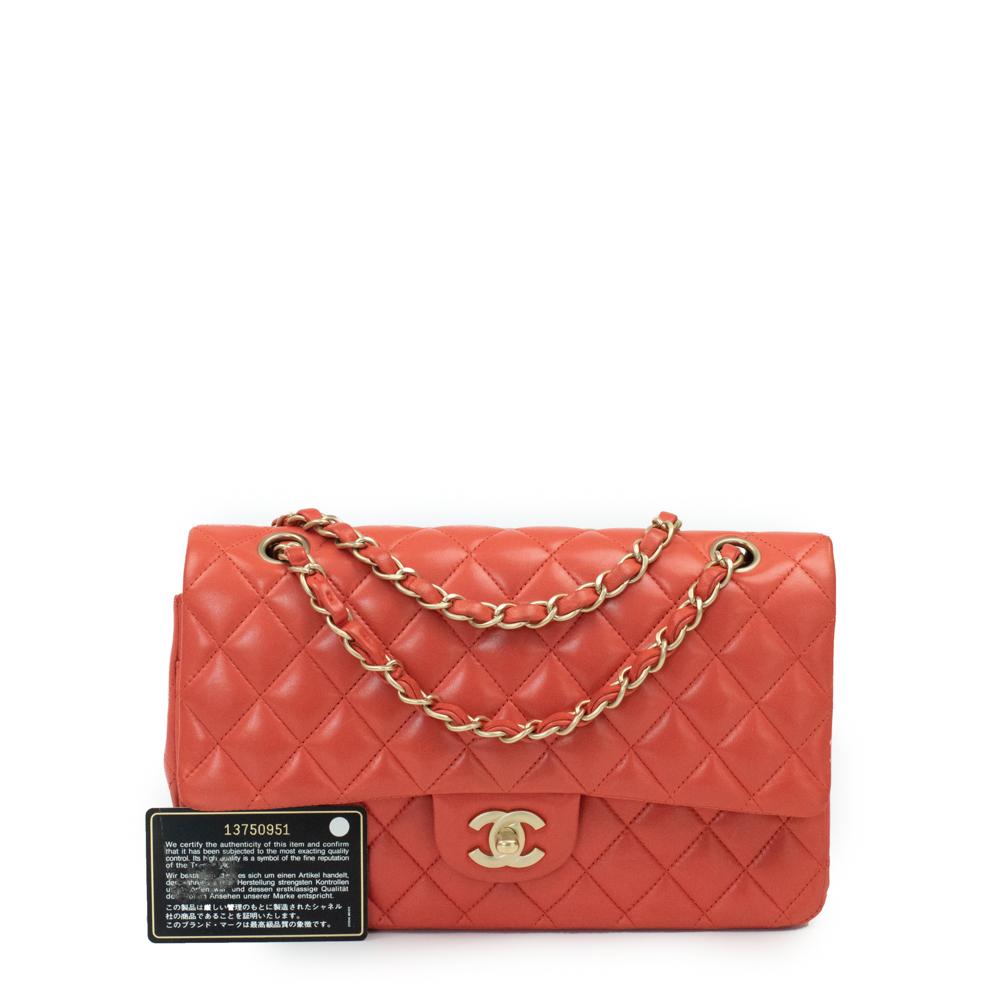 Chanel, Timeless in orange leather 10