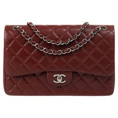 CHANEL, Timeless in red leather