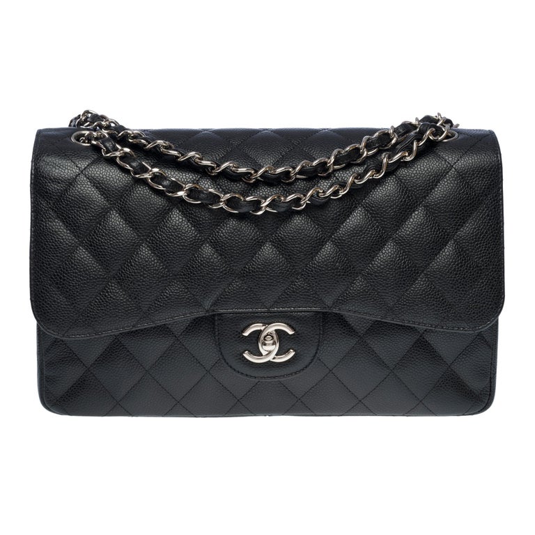 Chanel Black Caviar Skin Timeless Vanity Handbag 3812984 87942
