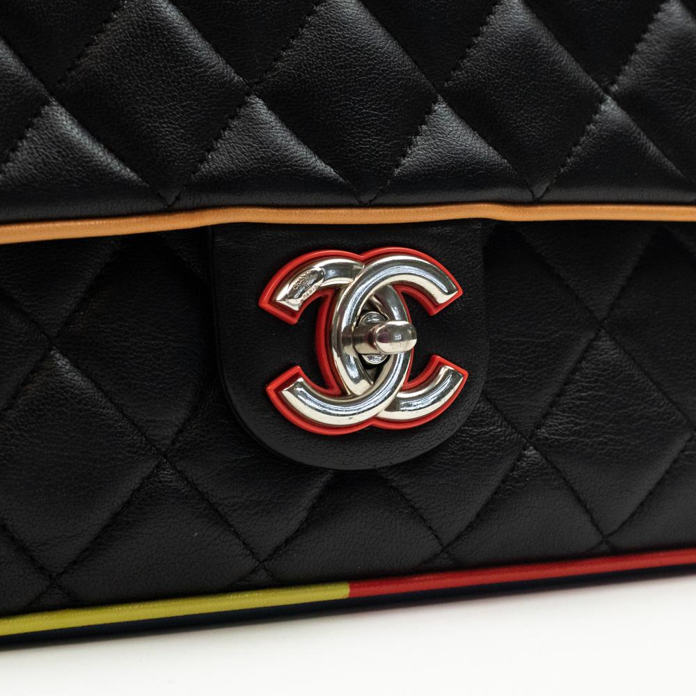 CHANEL, Timeless Jumbo in black leather 1
