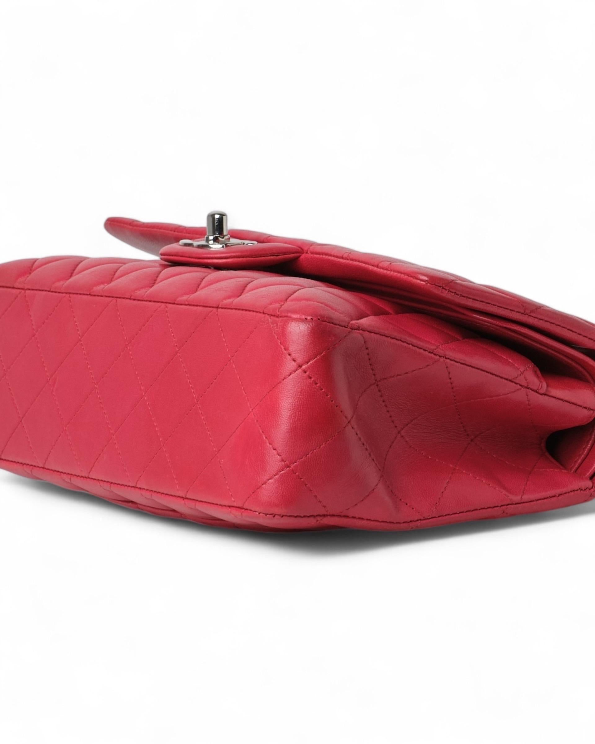 Chanel Timeless Jumbo Rossa For Sale 7