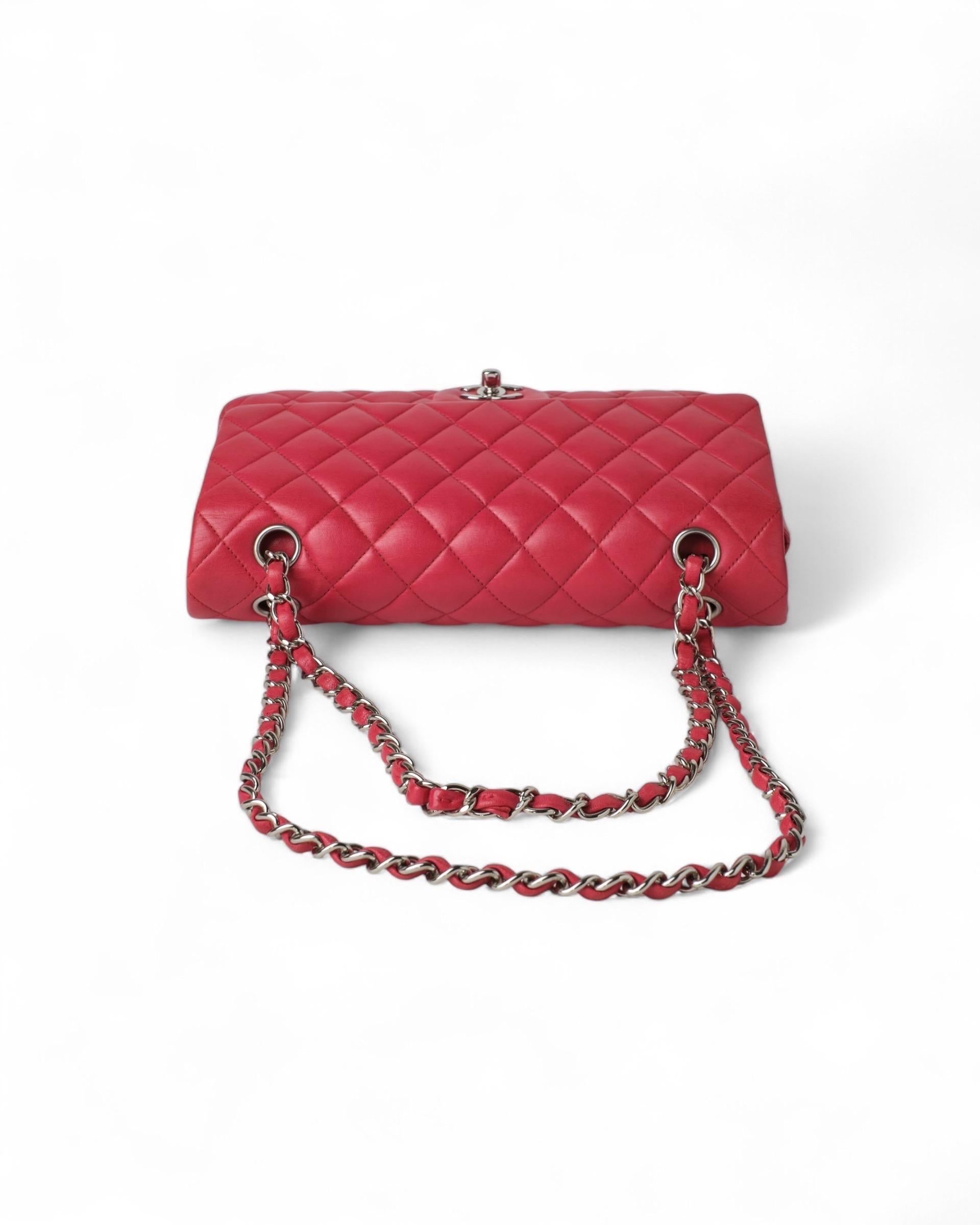 Chanel Timeless Jumbo Rossa For Sale 10