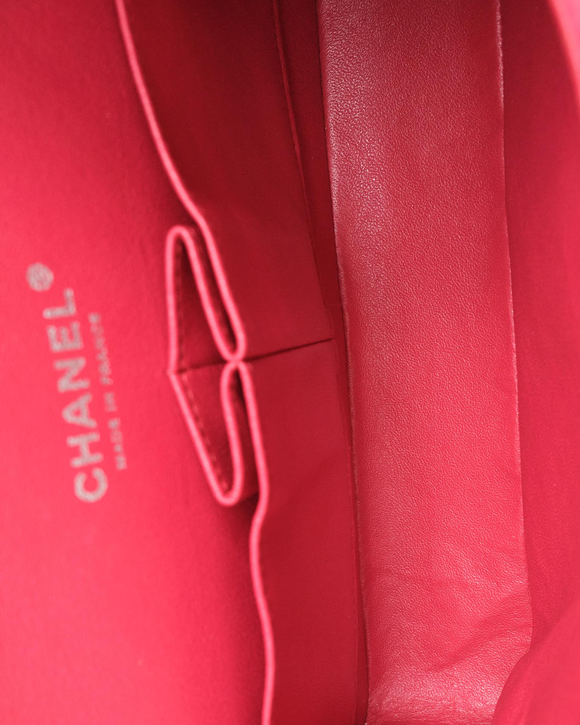 Chanel Timeless Jumbo Rossa For Sale 11