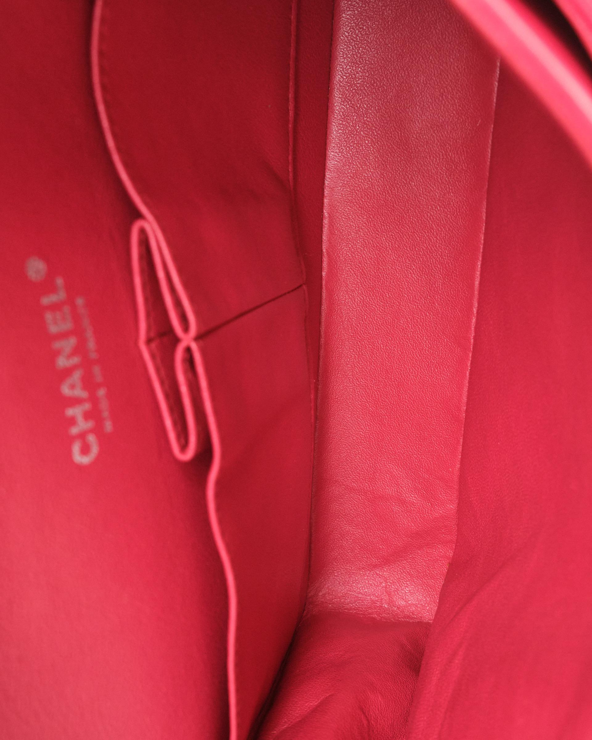 Chanel Timeless Jumbo Rossa For Sale 12