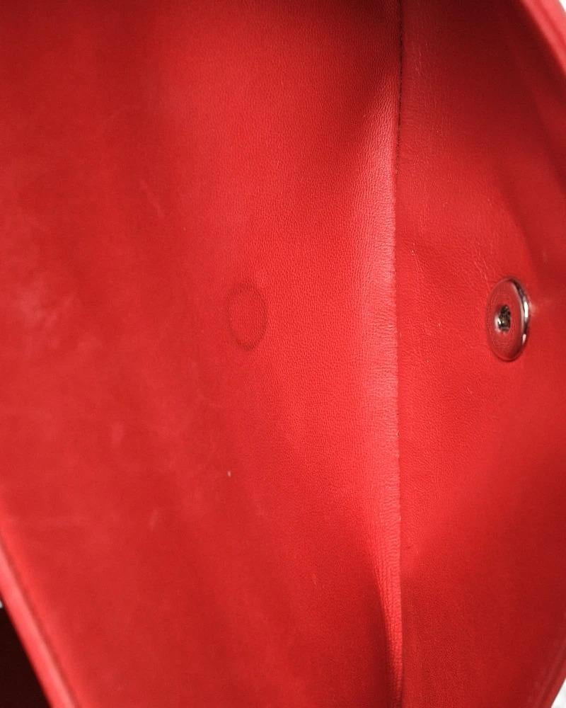 Chanel Timeless Jumbo Rossa in vendita 12