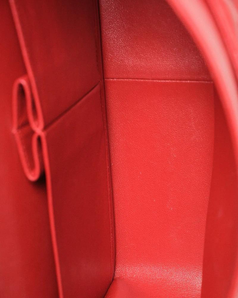 Chanel Timeless Jumbo Rossa in vendita 13