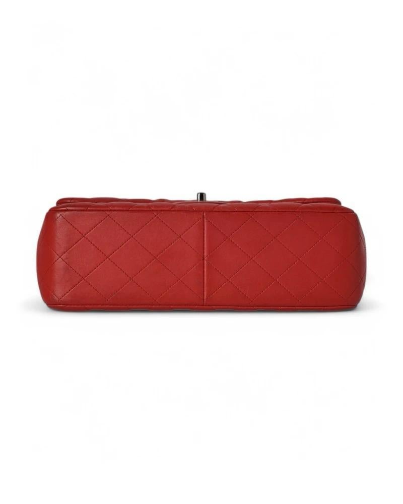 Chanel Timeless Jumbo Rossa in vendita 2