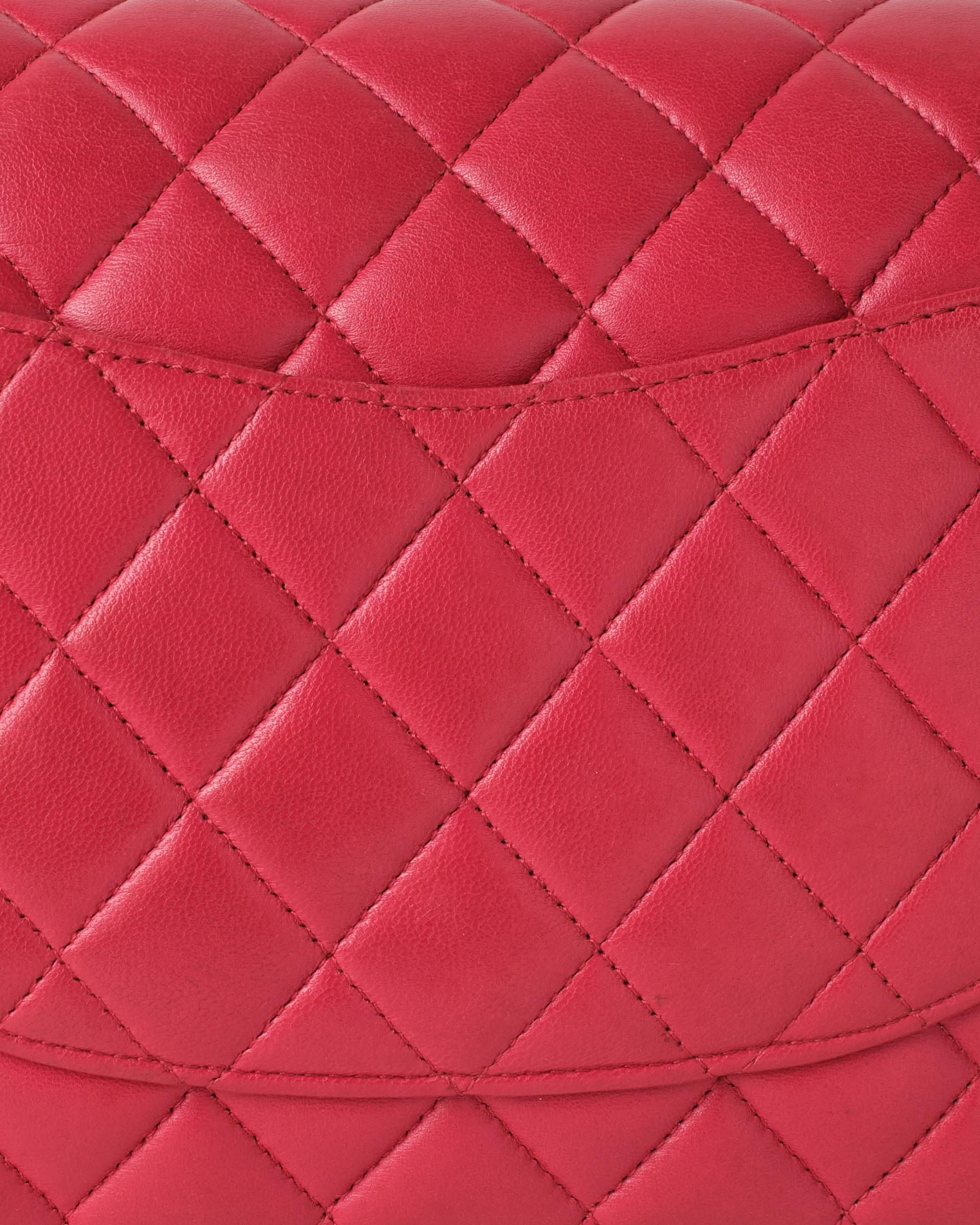 Chanel Timeless Jumbo Rossa For Sale 3